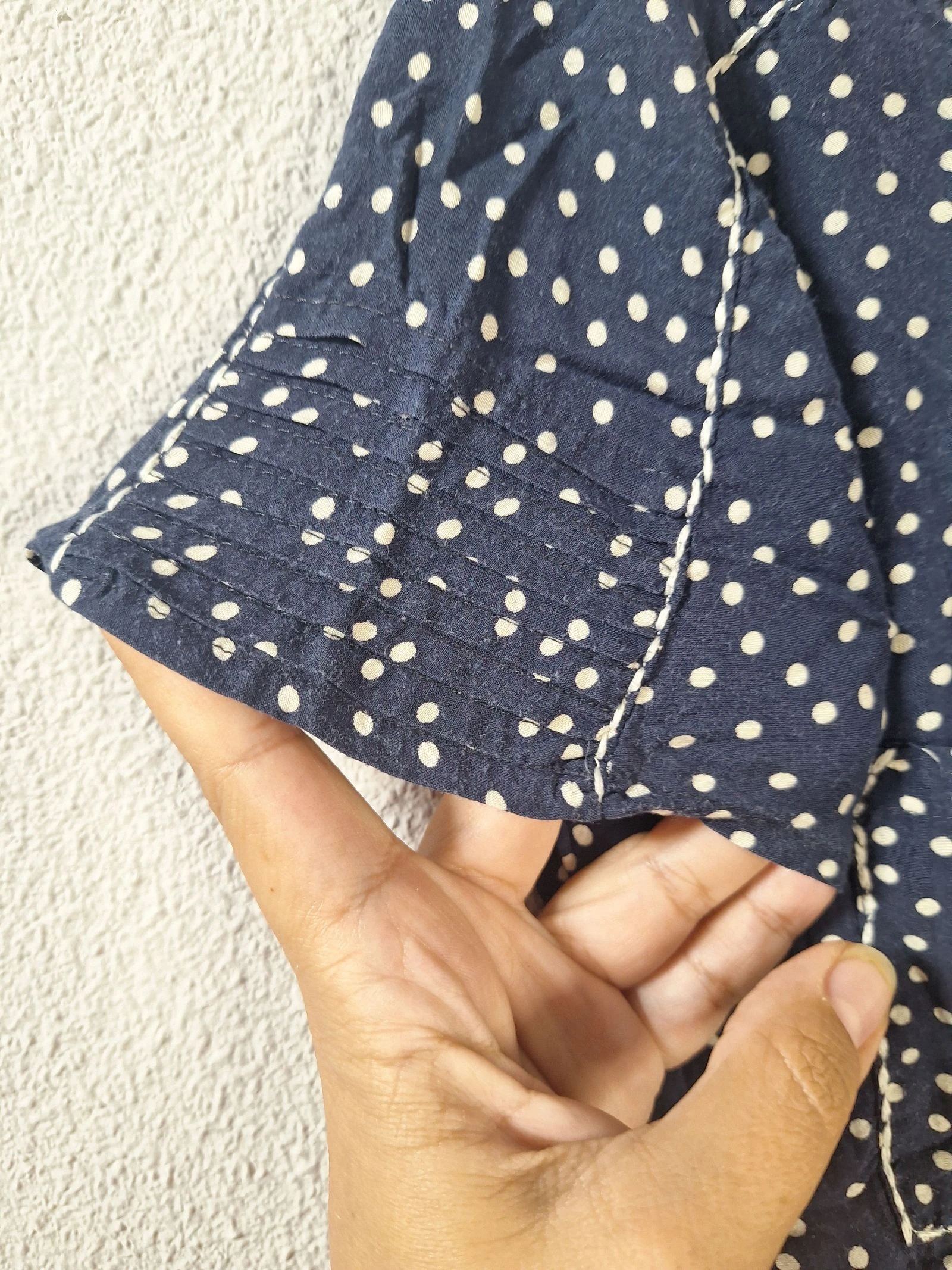 Chemisier à pois bleu – photo 3